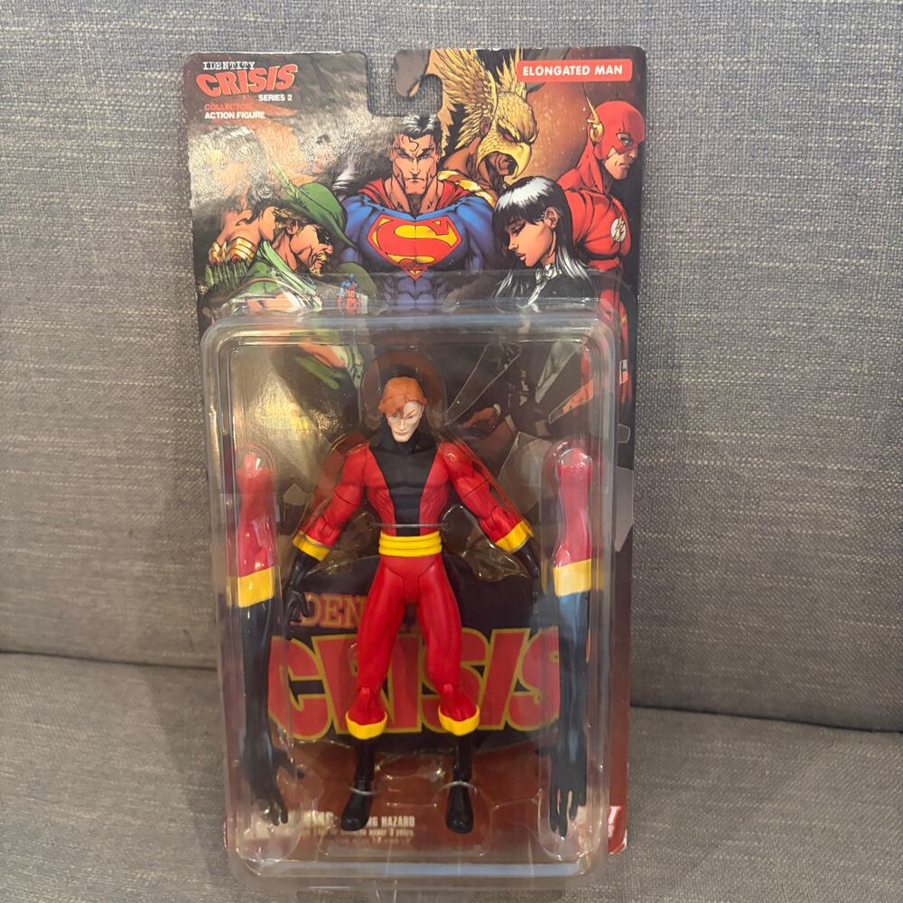 Identity Crisis Series 2 Elongated Man Action Figure DC DIRECT Collectors NEW